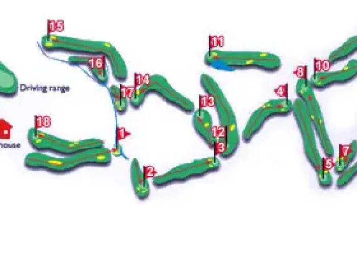 Golf Nuevo Portil - Andalousie - plan